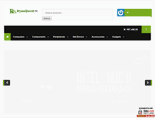 Tablet Screenshot of dynaquestpc.com